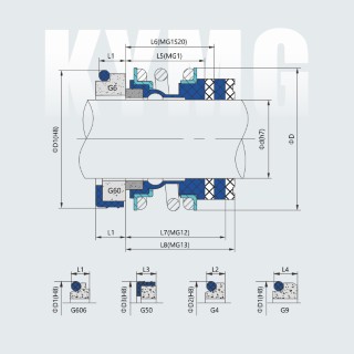 KY MG1/MG12/MG13/MG1S20 Tekening